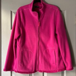 Jane Ashley, fleece jacket, size large. Pet and smoke free home.